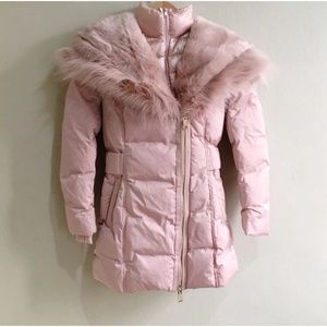 GUESS Joanna Long Puffer Jacket SZ XS